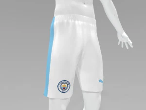 Manchester City 2023 2024 T-shirt Sportwear 3D Model