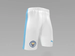 Manchester City 2023 2024 T-shirt Sportwear 3D Model