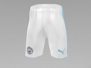 Manchester City 2023 2024 T-shirt Sportwear Modelo 3D