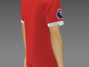 Liverpool FC Jersey Kit 2023-24 Model 3D