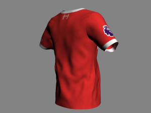 Liverpool FC Jersey Kit 2023-24 Model 3D