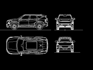 KIA-EV 5 Blueprint CG Textures
