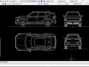 KIA-EV 5 Blueprint Texturas CG