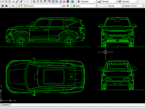 KIA-EV 5 Blueprint Texturas CG