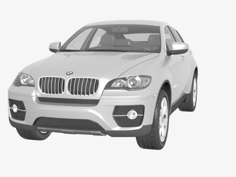 BMW X6 3D Model