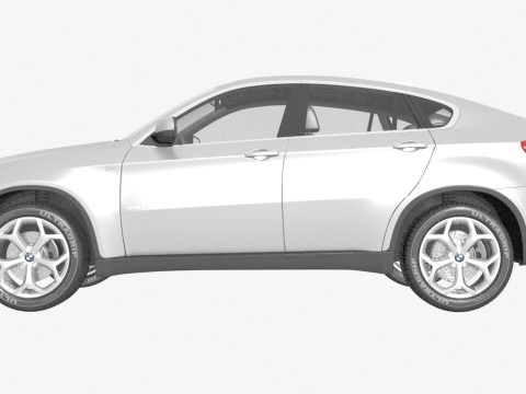 BMW X6 3Dモデル