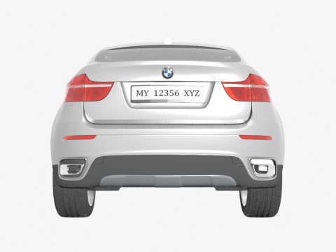 BMW X6 3Dモデル