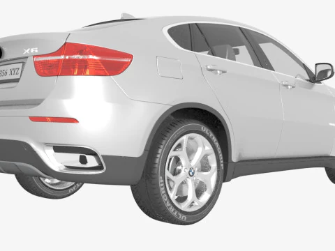 BMW X6 3D Model