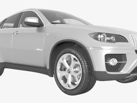 BMW X6 3D Model