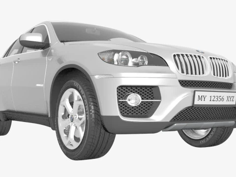 BMW X6 3D Model