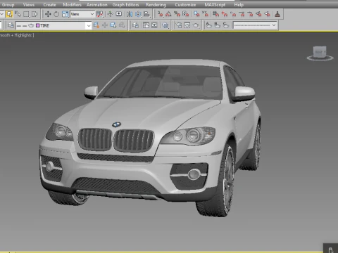 BMW X6 3D Model