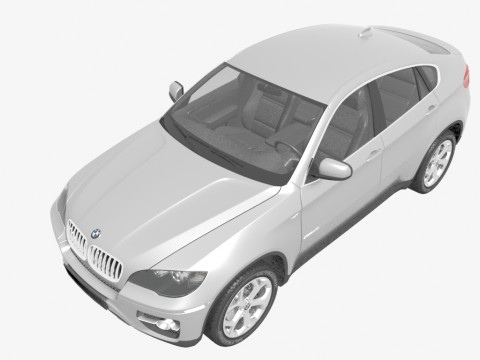 BMW X6 3Dモデル