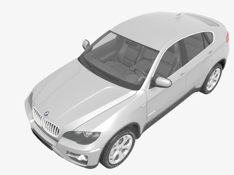 BMW X6 3D Model