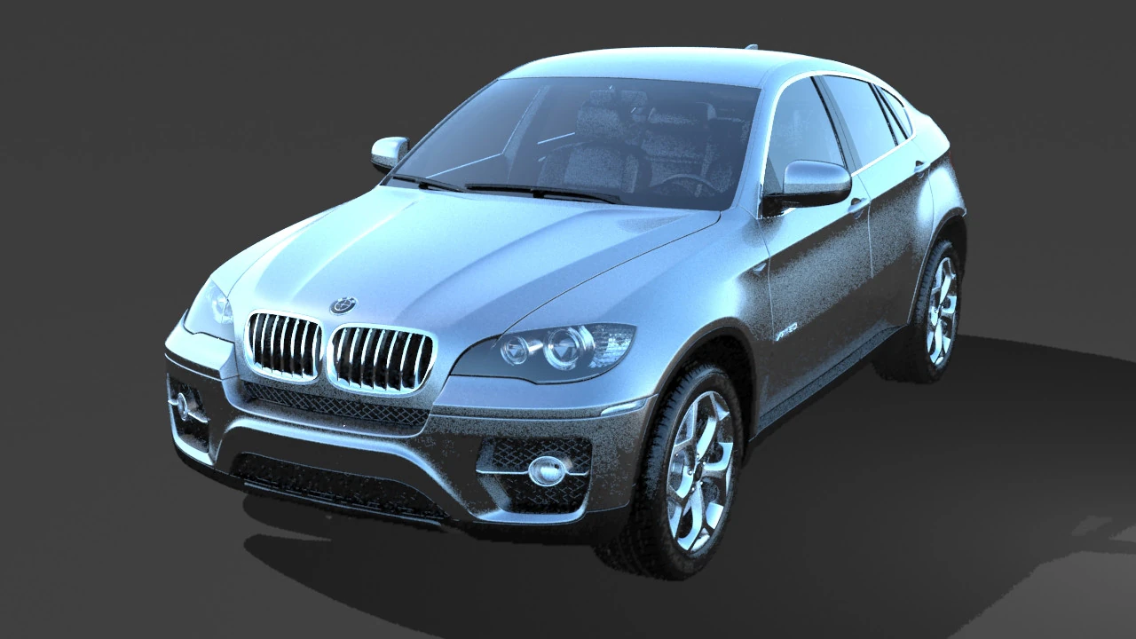 BMW X6 3D Model .c4d .max .obj .3ds .fbx .stl .blend 