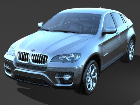 BMW X6 3D Model