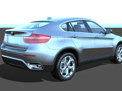 BMW X6 3D Model