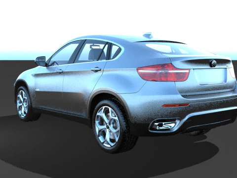 BMW X6 3D Model