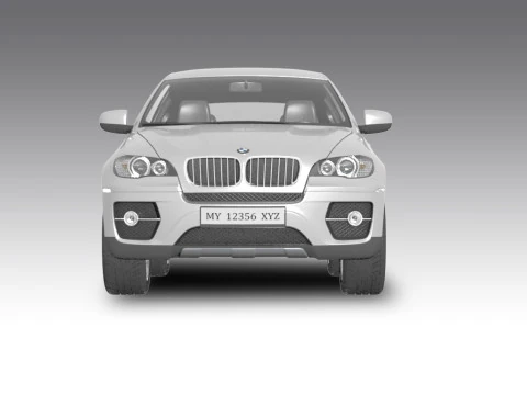 BMW X6 3D Model