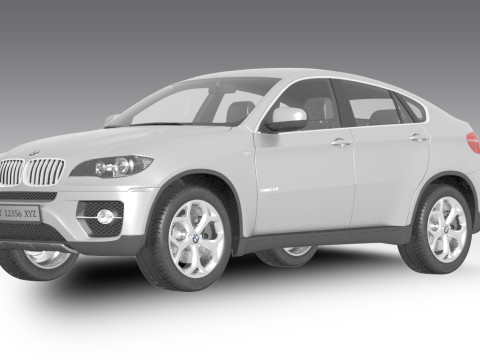 BMW X6 3Dモデル