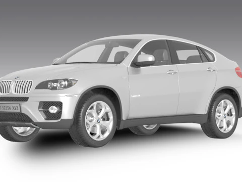 BMW X6 3D Model