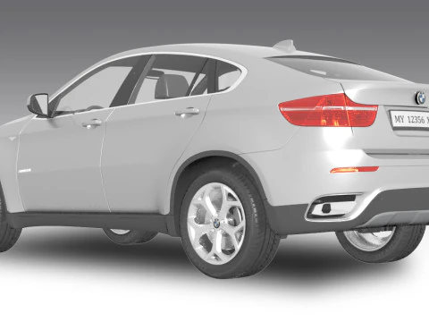 BMW X6 3D Model