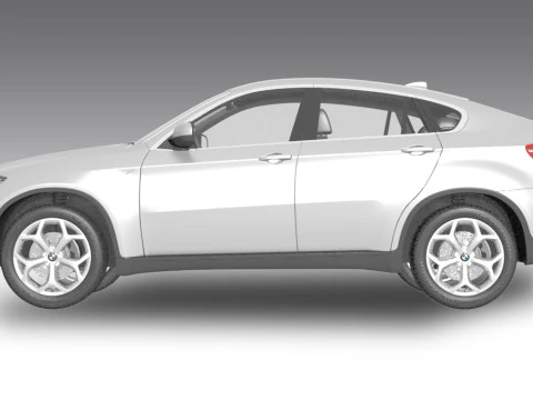 BMW X6 3D Model