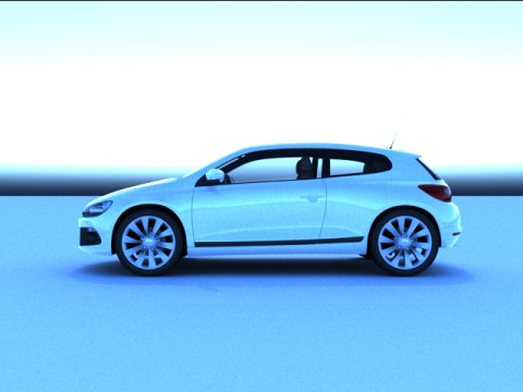 VW SCIROCCO Model 3D