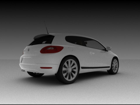 VW SCIROCCO Model 3D