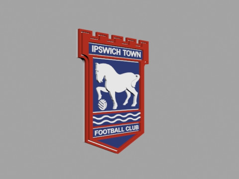 Ipswich Town FC Modello 3D