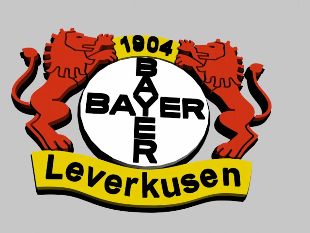 Bayer Leverkusen FC 3D Model .c4d .max .obj .3ds .fbx .stl .blend 