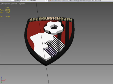 AFC Bournemouth 3D Model