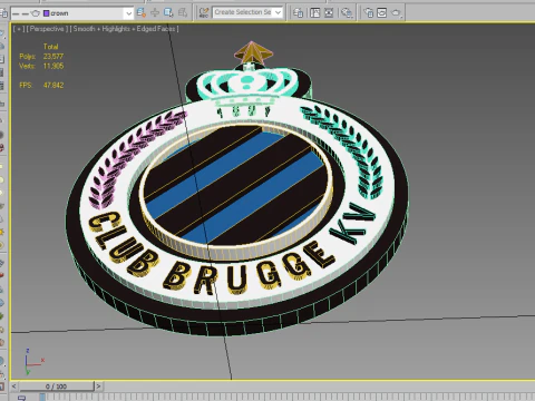 Club Bbrugge KV 3D Model