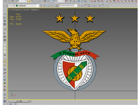 Sport Lisboa e Benfica 3Dモデル