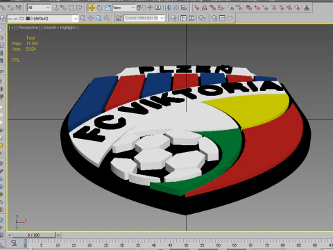 FC Vviktoria Plzen 3D Model