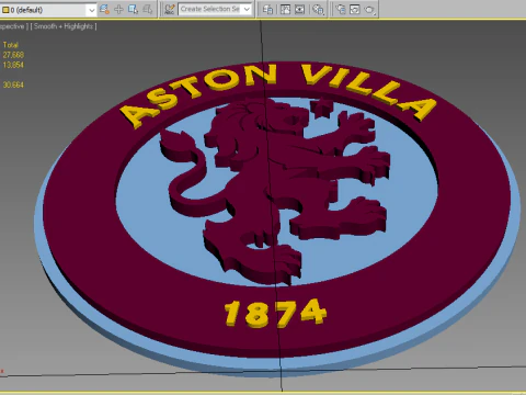 Aston Villa FC 3D Model