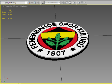 Fenerbahce Spor Kulubu Modelo 3D