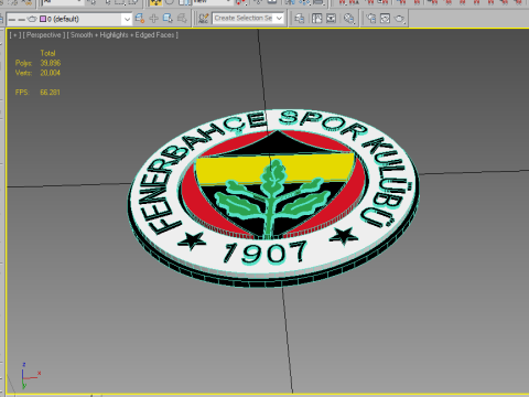 Fenerbahce Spor Kulubu Modelo 3D