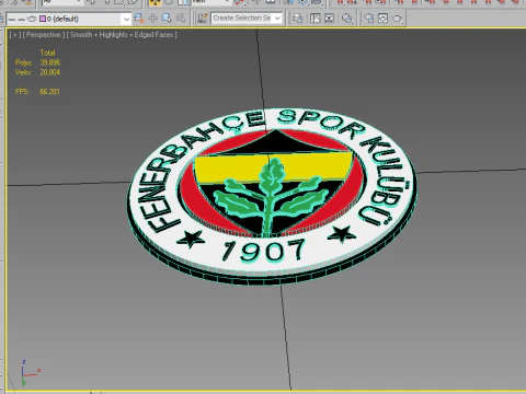 Fenerbahce Spor Kulubu 3D Model
