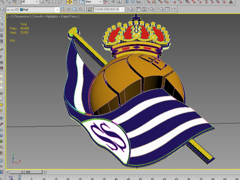 Real Sociedad FC 3D Модель