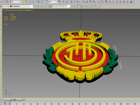 Real club deportivo Mallorca 3D Модель