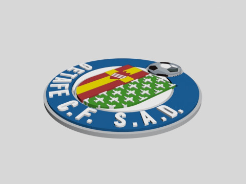 Getafe CF SAD 3D 모델