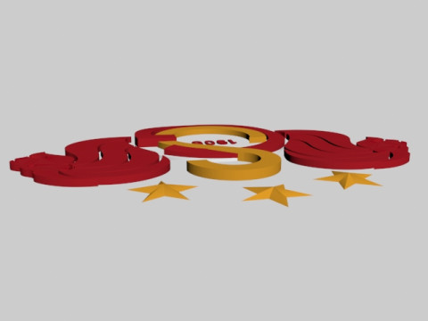 Galatasaray Fc Modelo 3D