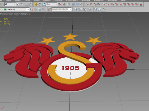 Galatasaray Fc Modelo 3D