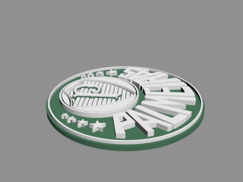 Sociedade Esportiva Palmeiras Modelo 3D