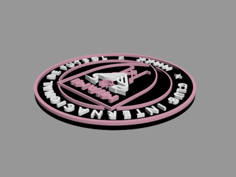 Inter Miami CF 3D Modell