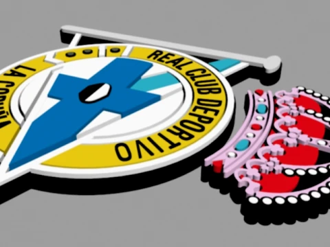 Deportivo La Coruna FC 3D Model