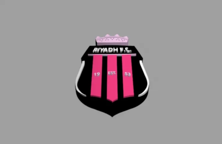 AL RIYADH FC 3D Model .c4d .max .obj .3ds .fbx .stl .blend 