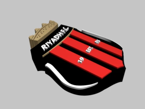 AL RIYADH FC 3D Model