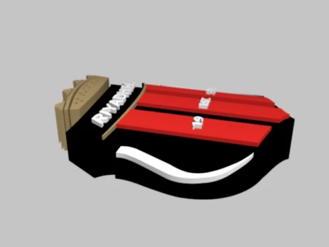 AL RIYADH FC 3D Model