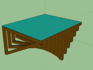 table a 3D 模型